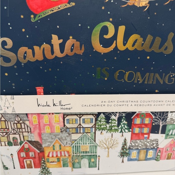 Nicole Miller NWT Magical city Christmas advent Calendar. 24 days countd… - Picture 4 of 7